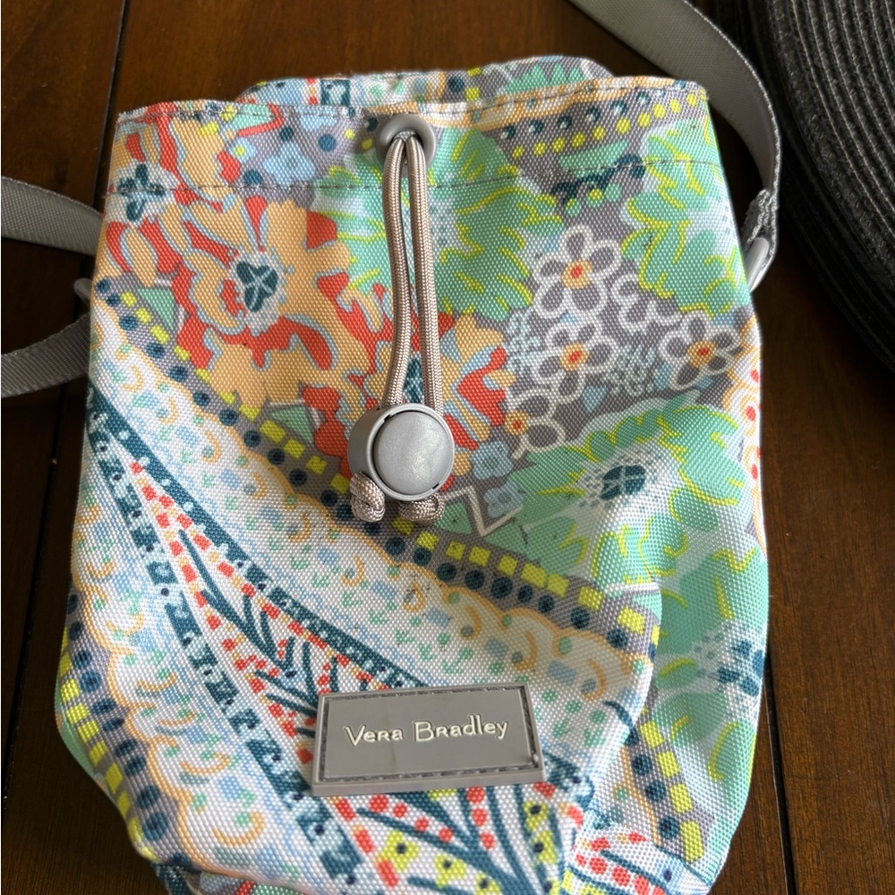 Vera Bradley Multicolor Floral Drawstring Bag